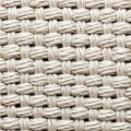 Up view of a woven fabric pattern composed of thick cream colored Royalty Free Stock Photo