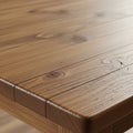 Up of a wooden table surface highlighting its natural texture and Royalty Free Stock Photo