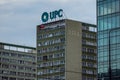 UPC logo in Warsaw, Poland