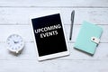 Upcoming events