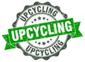 Upcycling stamp Royalty Free Stock Photo