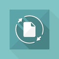 Update file - Flat minimal icon