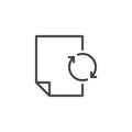 Update file line icon