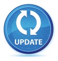 Update midnight blue prime round button Royalty Free Stock Photo