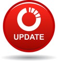 Update now web button Royalty Free Stock Photo