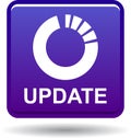 Update now web button Royalty Free Stock Photo