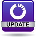 Update now web button Royalty Free Stock Photo