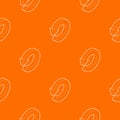 Update pattern vector orange Royalty Free Stock Photo