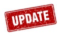 update sign. update grunge stamp. Royalty Free Stock Photo