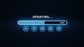 Update software application upgrade technology concept. Royalty Free Stock Photo