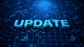 Update Software Computer Program Upgrade Business technology Internet Concept
