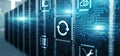 Update Software Computer Program Upgrade technology. Business Finance