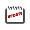 Update, Update Software icon, simple vector icon Royalty Free Stock Photo