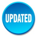 updated button Royalty Free Stock Photo
