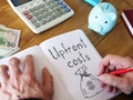 Upfront Costs Is Shown On The Business Photo Using The Text