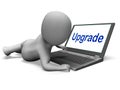 Upgrade Character Laptop Means Improving Upgrading Or Updating