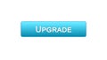 Upgrade web interface button blue color, software installation, program update