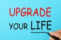 Upgrade Your Life Royalty Free Stock Photo