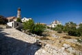 Uphill panorama of Betina