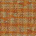 Upholstery fabric burlap vector seamless pattern background. Faux watercolour cotton weave texture backdrop. Boucle