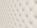 Upholstery: grey leather pattern with knobs Royalty Free Stock Photo