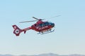 Upland Fire Department helicopter Royalty Free Stock Photo