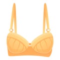 Uplift bra icon, cartoon style Royalty Free Stock Photo