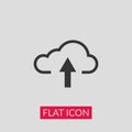 Upload cloud icon Royalty Free Stock Photo