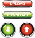 Upload / Download Buttons