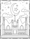 Coloring Page For Kids And Adults. Royalty Free Stock Photo