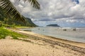 Upolu Island, Samoa, in the Pacific Ocean, Lalomanu Beach