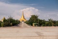 Uppatasanti Pagoda as seen from Yaza Htarni Road