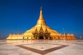 Uppatasanti Pagoda in Capital City Nayphidaw, Myanmar.