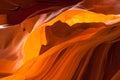 Upper Antelope Canyon, Page. Utah. Royalty Free Stock Photo