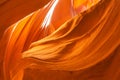 Upper Antelope Canyon, Page. Utah. Royalty Free Stock Photo