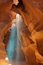 Upper Antelope Slot Canyon in Arizona. Royalty Free Stock Photo