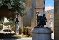 Upper Barrakka Garden in the Town Valetta, Malta