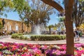 Upper Barrakka Gardens in La Valleta, Malta Royalty Free Stock Photo