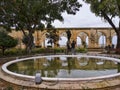 The Upper Barrakka Gardens in Valletta Malta Royalty Free Stock Photo