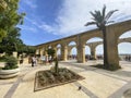 Upper Barrakka gardens, Valletta, Malta Royalty Free Stock Photo