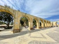 Upper Barrakka gardens, Valletta, Malta Royalty Free Stock Photo