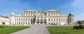 Upper Belvedere palace, Vienna, Austria Royalty Free Stock Photo