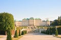 Upper Belvedere Palace. Vienna. Austria Royalty Free Stock Photo