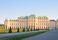 Upper Belvedere Palace. Vienna. Austria Royalty Free Stock Photo