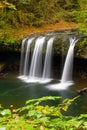 Upper Butte Creek Falls in Autumn season