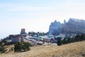 Upper cable car station Miskhor - AI-Petri, Crimea.