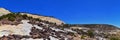 Upper Calf Creek Falls Waterfall colorful views from the hiking trail Grand Staircase Escalante National Monument between Boulder Royalty Free Stock Photo