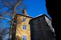 upper castle of siegen germany in the winter sun