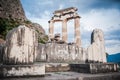 Upper Central Greece, August 2015, Delphi ancient sanctuary - The Delphic Tholos