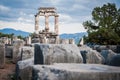 Upper Central Greece, August 2015, Delphi ancient sanctuary - The Delphic Tholos